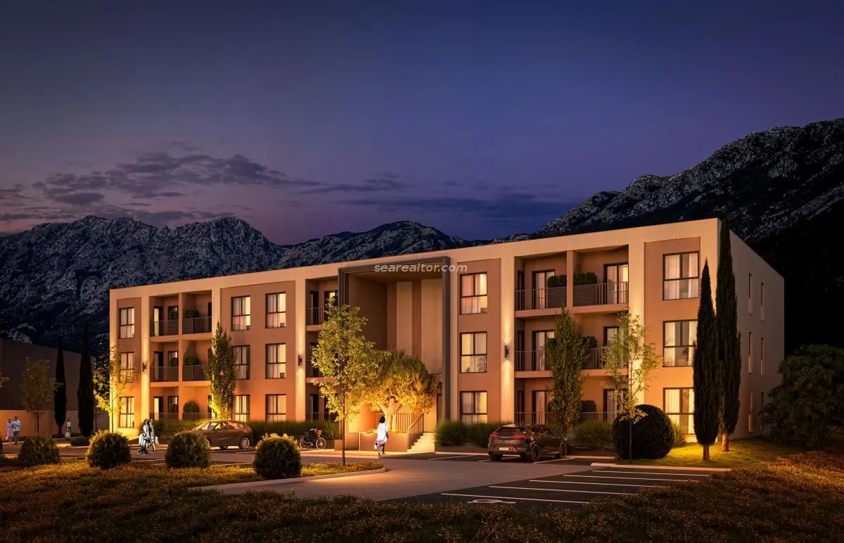 Prodaja, jednosoban stan, 49m², Radanovići, Kotor