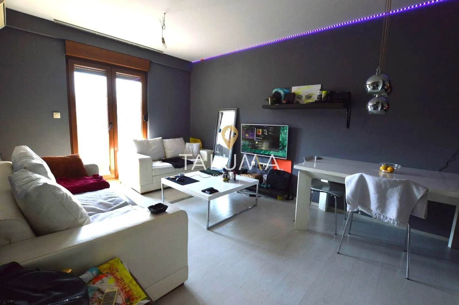 Rent, one bedroom apartment, 40m², Stari Aerodrom, Podgorica