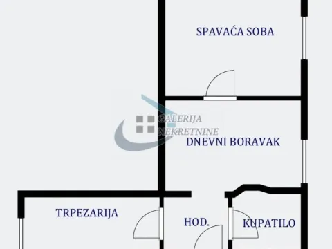 Prodaja, dvosoban stan, 46m², Slavujev Venac, Zvezdara Sve Podlokacije - image 5