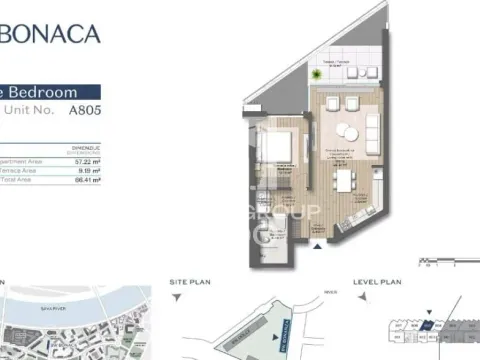 Prodaja, dvosoban stan, 66m², Savski Venac, Beograd