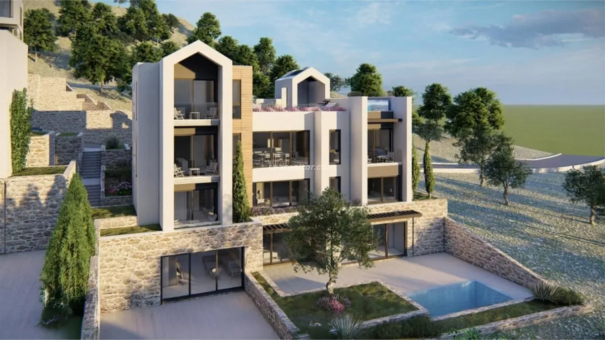 Prodaja, dvosoban stan, 250m², Donja Lastva, Tivat