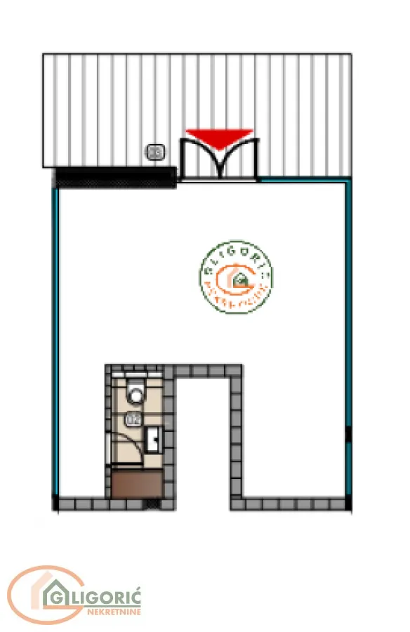 Prodaja, poslovni prostor, 57m², Tošin bunar, Novi Beograd Sve Podlokacije