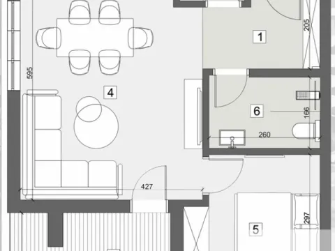 Prodaja, dvosoban stan, 55m², Stari Banovci, Stara Pazova - image 2