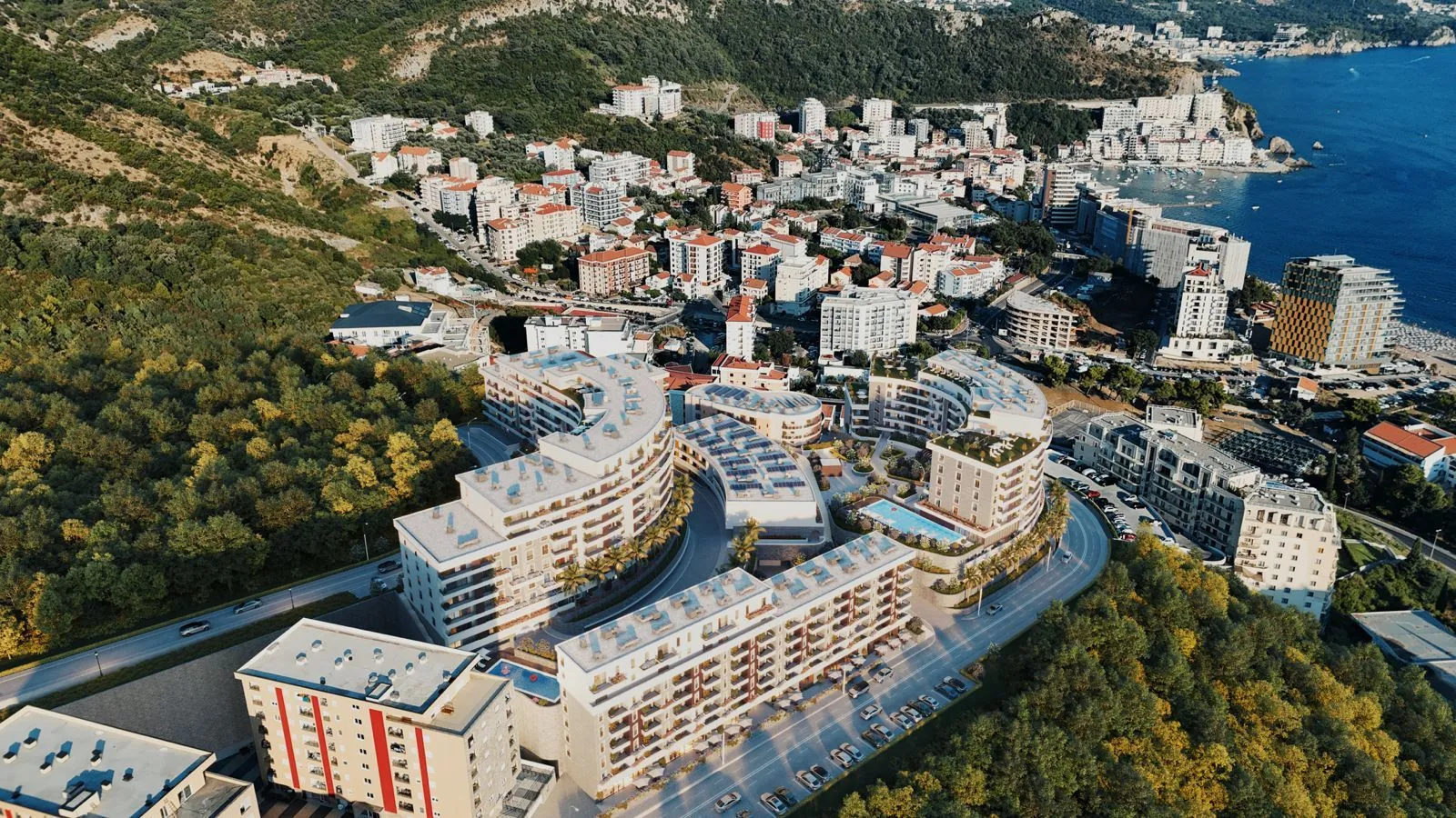 Sale, one bedroom apartment, 42m², Bečići, Budva