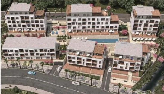 Prodaja, jednosoban stan, 57m², Tivat, Crna Gora