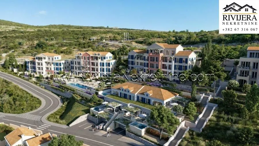 Prodaja, trosoban stan, 100m², Luštica Bay, Tivat
