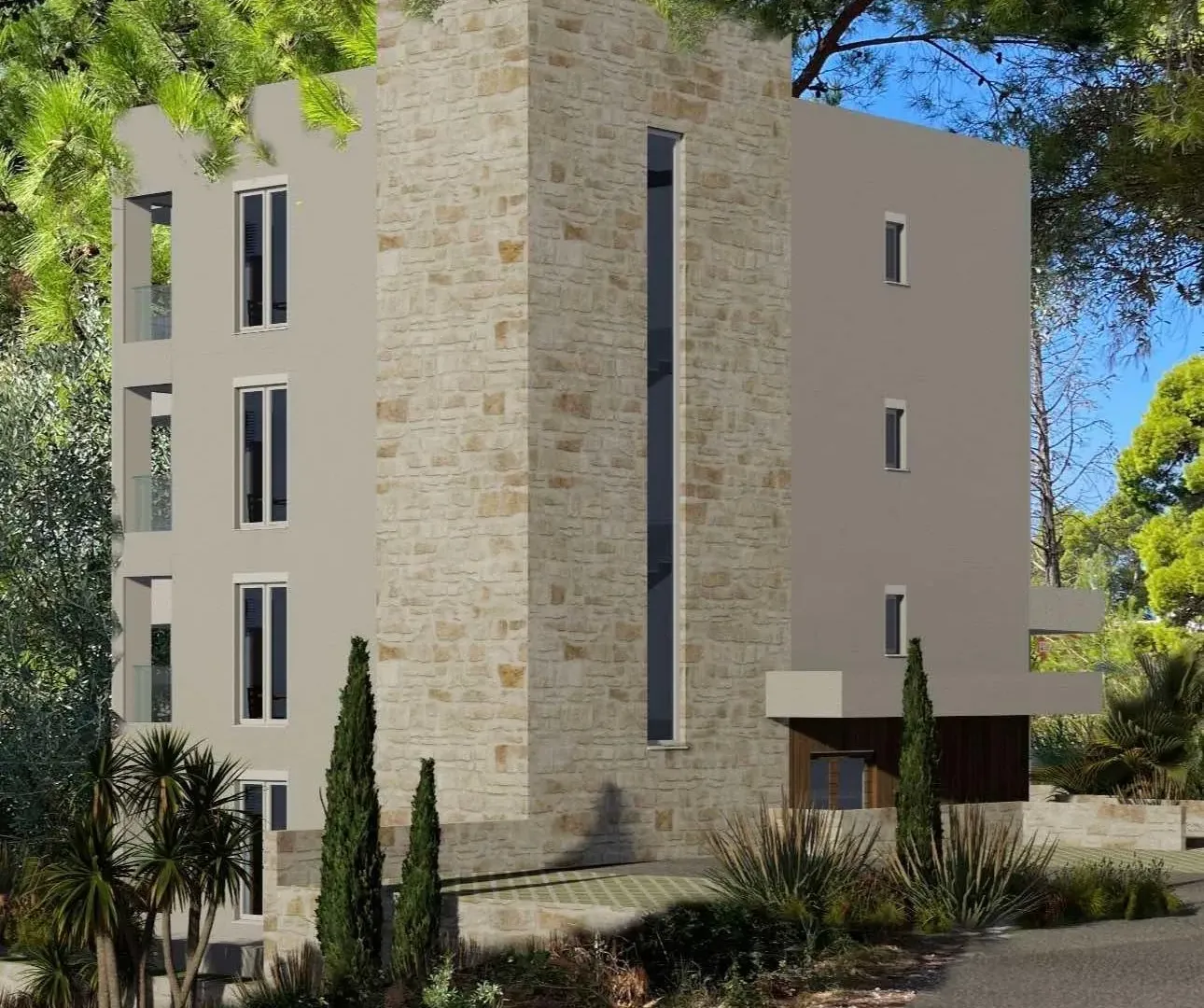 Sale, one bedroom apartment, 49m², Zeleni Pojas, Bar