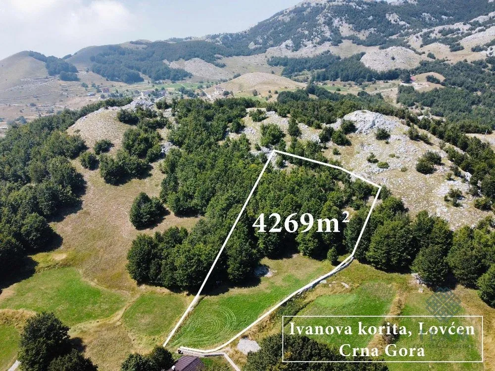 Prodaja, plac, 4269m², Ivanova Korita, Cetinje