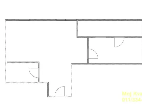 Sale, two bedroom apartment, 41m², Trošarina, Voždovac Sve Podlokacije - image 6