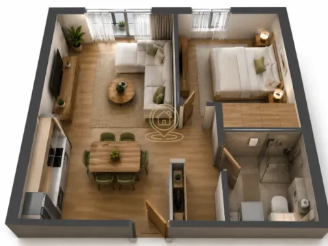 Sale, one bedroom apartment, 45m², Centar, Vrnjačka Banja - image 3