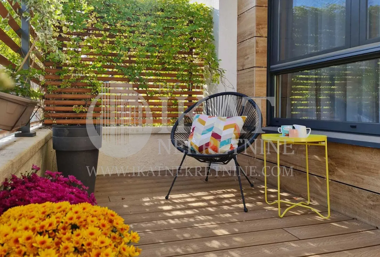 Rent, two bedroom apartment, 62m², Novi Beograd Blok 65, Novi Beograd Sve Podlokacije
