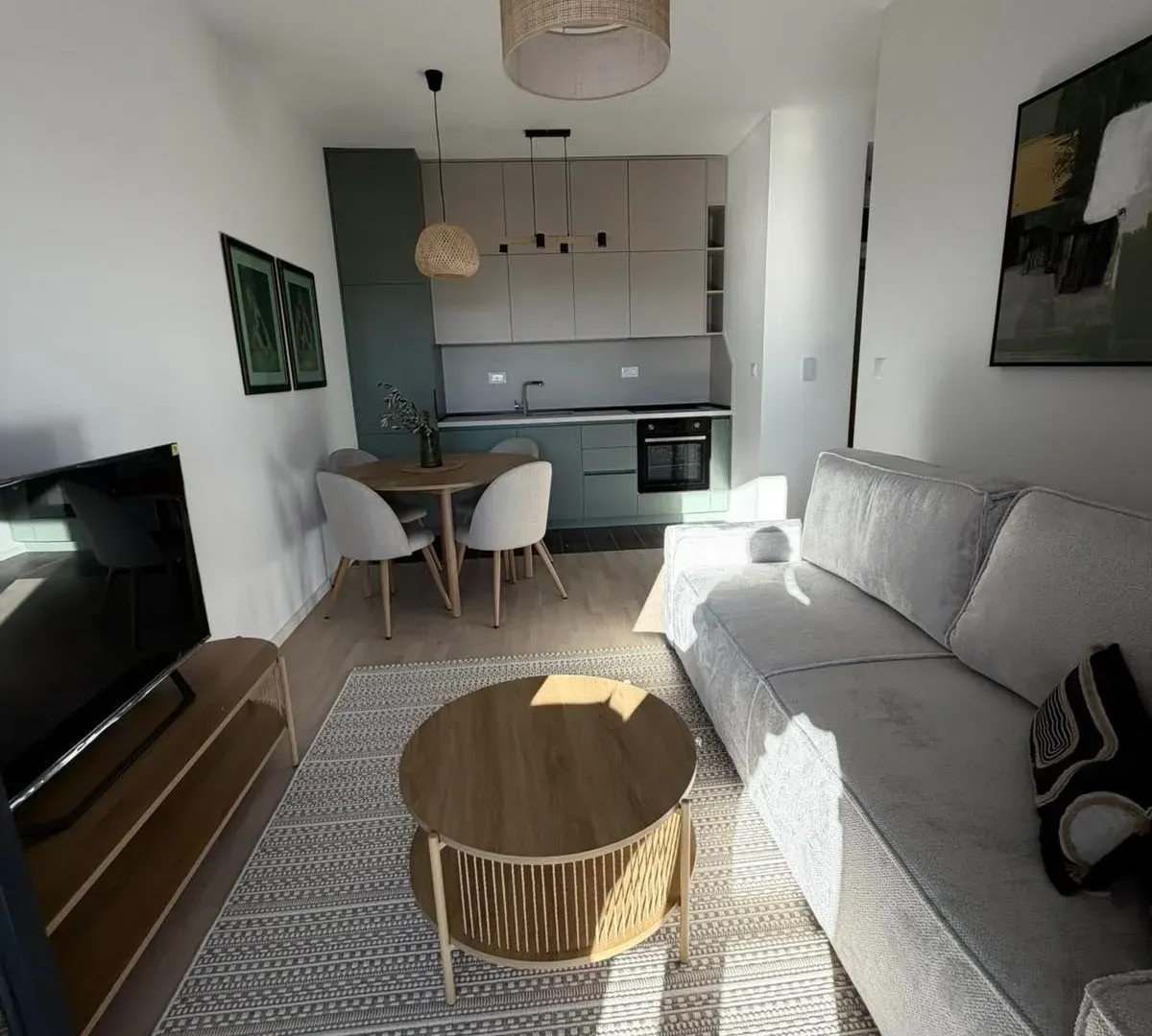 Rent, one bedroom apartment, 37m², Tološi, Podgorica