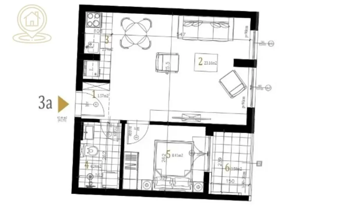 Prodaja, četvorosoban stan, 100m², Petrovaradin, Novi Sad