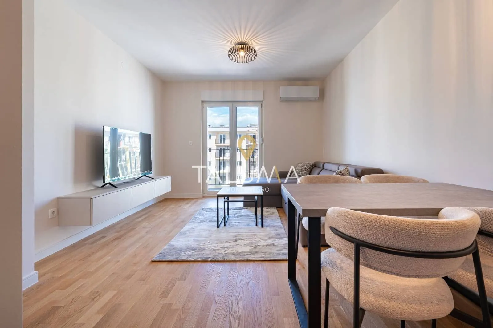 Rent, one bedroom apartment, 42m², Zabjelo, Podgorica