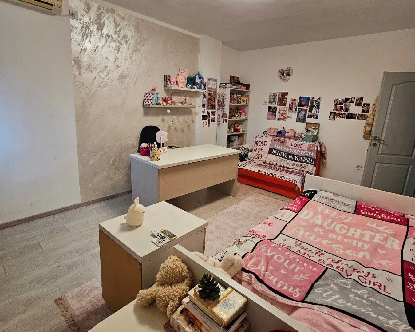 Rent, three bedroom apartment, 100m², Pejton, Podgorica