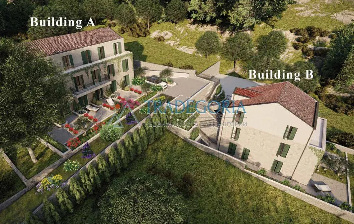 Prodaja, jednosoban stan, 41m², Prčanj, Kotor