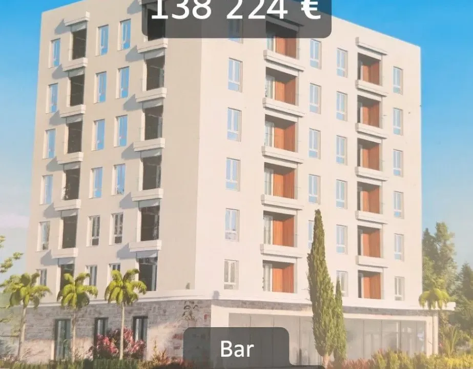 Prodaja, trosoban stan, 81m², Čeluga, Bar