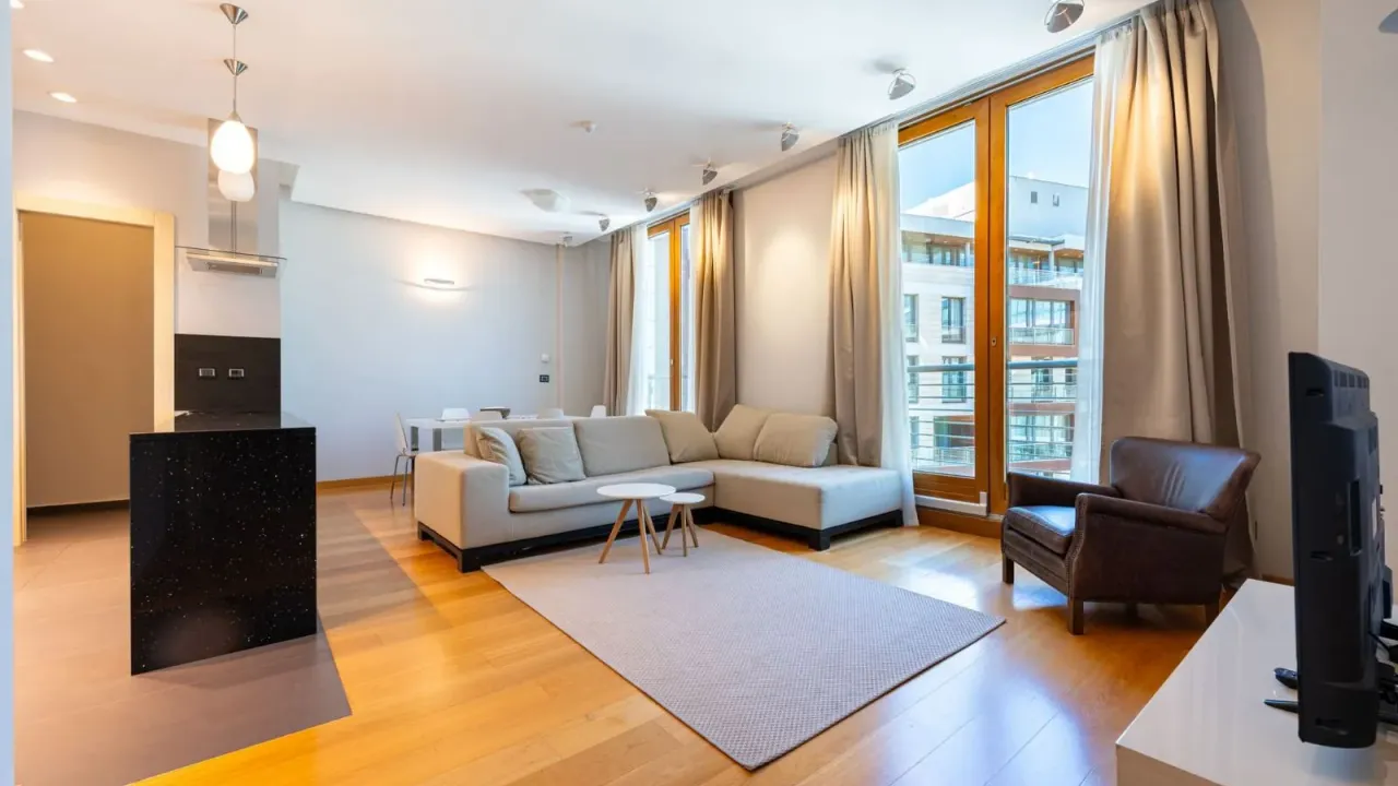 Rent, two bedroom apartment, 89m², Kod Capital Plaze, Podgorica