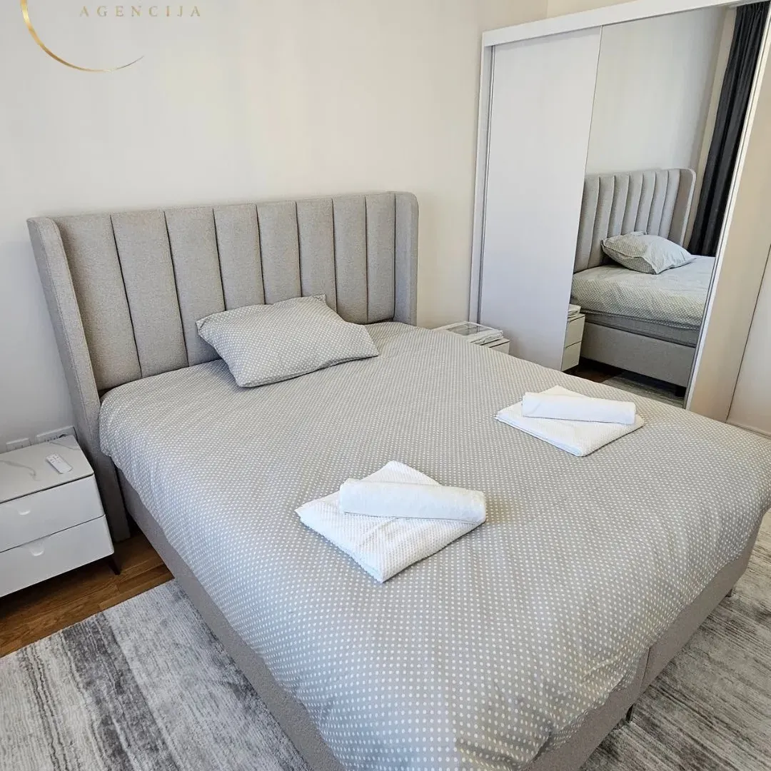Rent, two bedroom apartment, 65m², Pobrežje, Podgorica