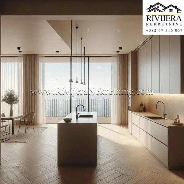 Prodaja, jednosoban stan, 87m², Donja Lastva, Tivat