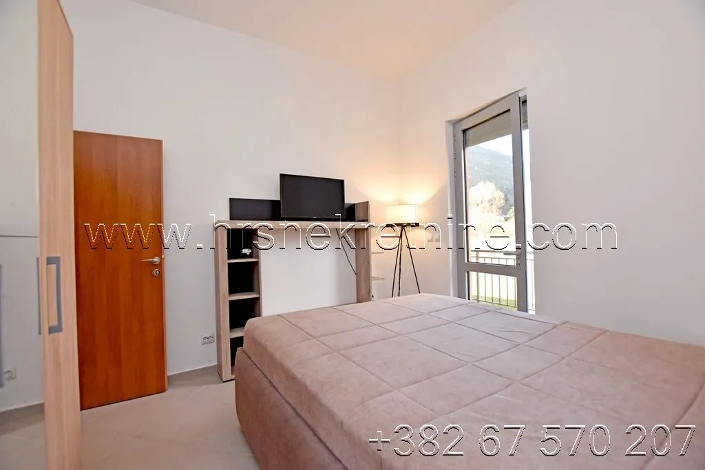 Izdavanje, jednosoban stan, 40m², Sutorina, Herceg Novi