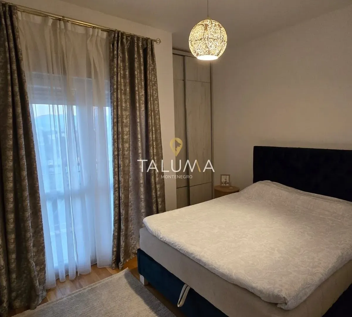 Rent, one bedroom apartment, 46m², Zabjelo, Podgorica