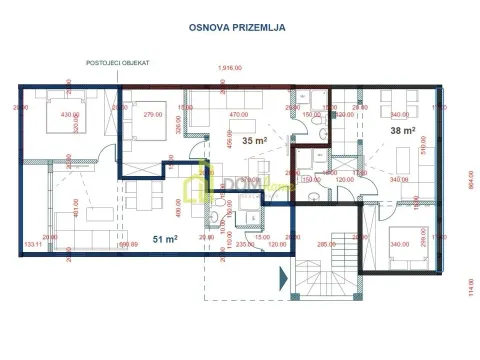 Prodaja, jednosoban stan, 35m², Blok 9, Podgorica - image 6