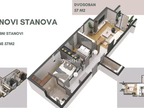 Prodaja, jednosoban stan, 40m², Bečići, Budva - image 11