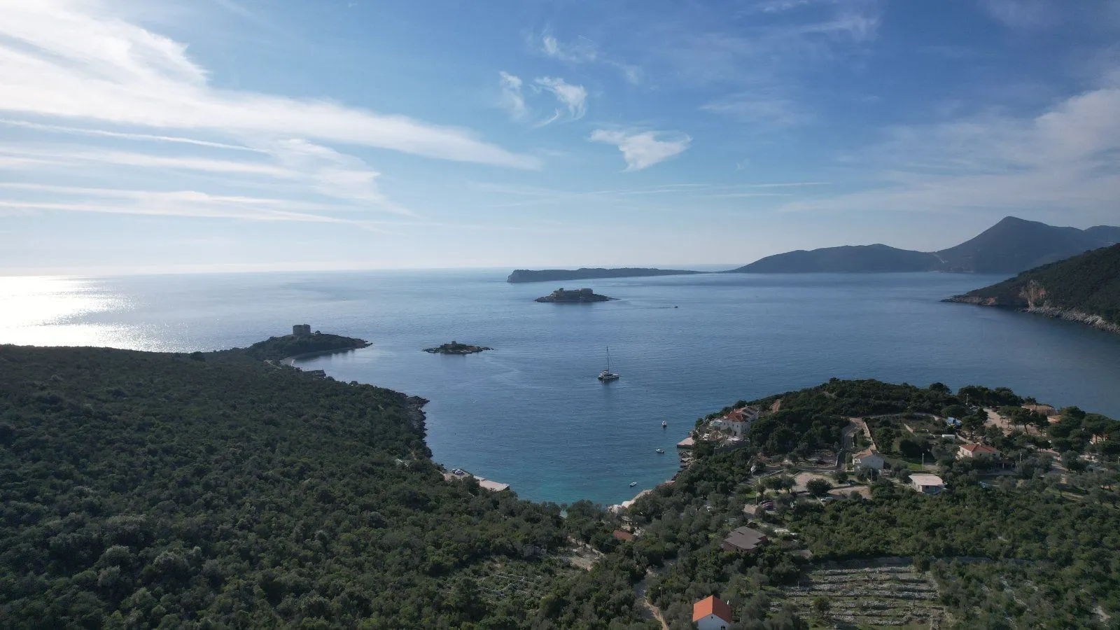 Prodaja, plac, 1034m², Luštica, Tivat