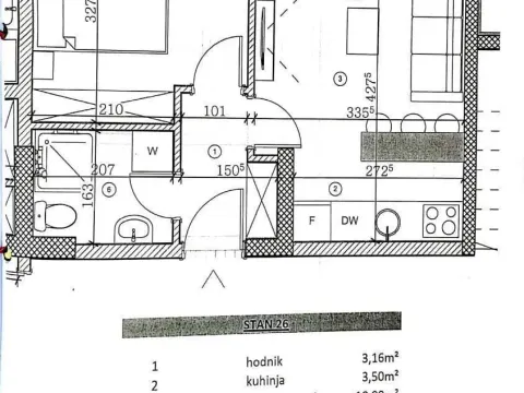 Prodaja, jednosoban stan, 33m², Bonići, Tivat - image 9