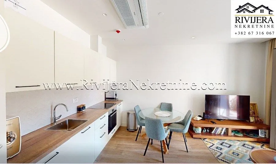 Prodaja, jednosoban stan, 48m², Luštica, Herceg Novi