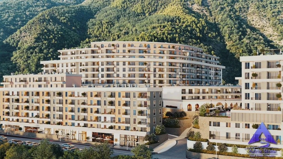 Sale, two bedroom apartment, 77m², Bečići, Budva