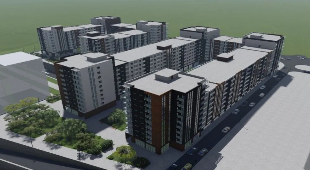 Prodaja, jednosoban stan, 43m², Stari Aerodrom, Podgorica