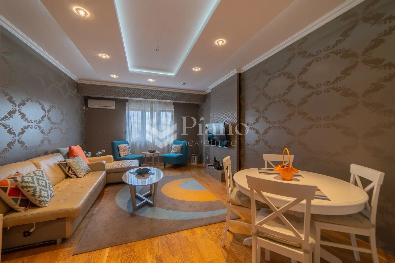 Rent, one bedroom apartment, 43m², City Kvart, Podgorica