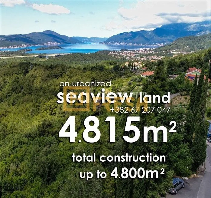 Prodaja, plac, 4815m², Kotor, Crna Gora