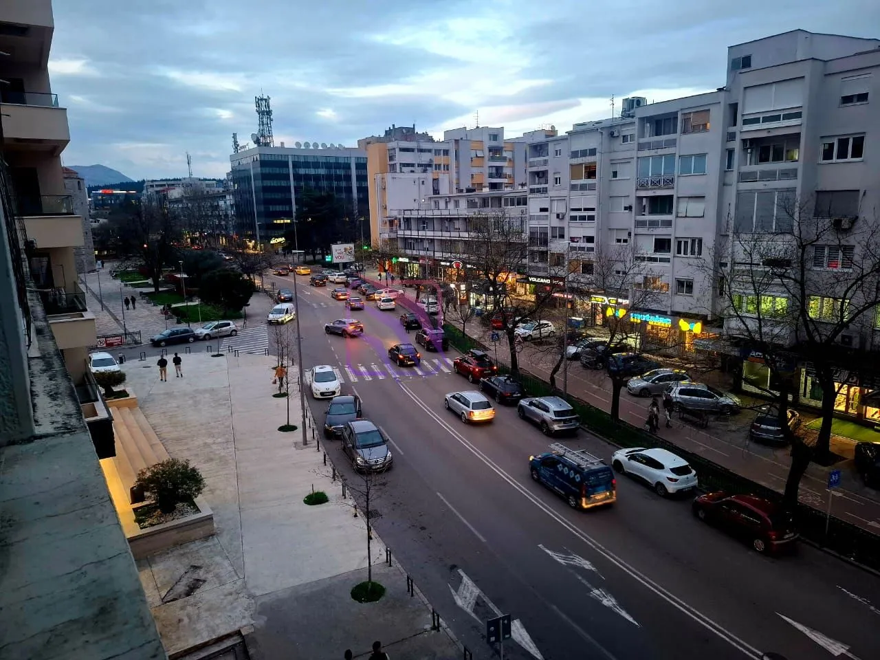 Rent, one bedroom apartment, 50m², Centar, Podgorica