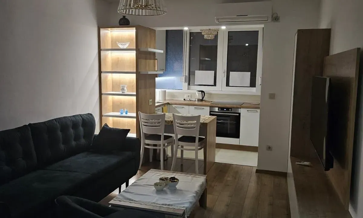 Izdavanje, jednosoban stan, 40m², Preko Morače, Podgorica