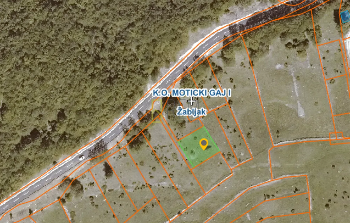 Prodaja, plac, 500m², Motički gaj, Žabljak