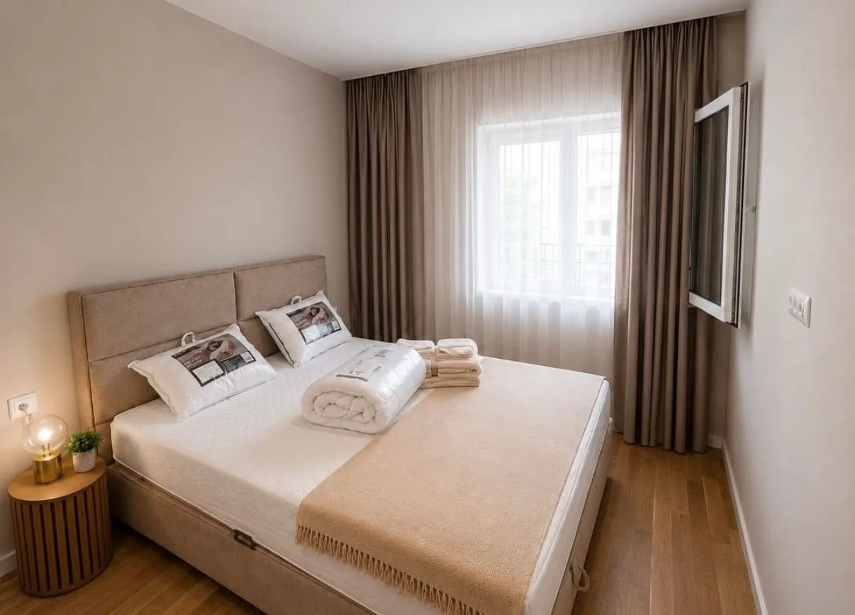 Rent, one bedroom apartment, 47m², Zabjelo, Podgorica