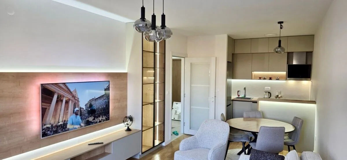 Izdavanje, jednosoban stan, 49m², Central Point, Podgorica