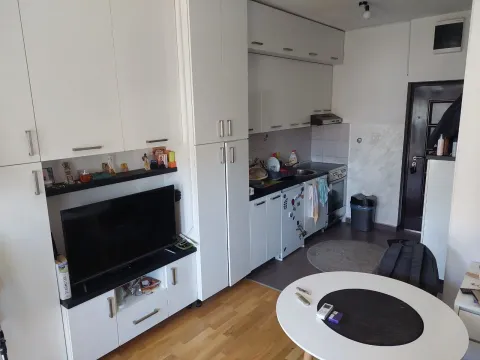 Dnevni boravak sa kuhinjom i trpezarijskim stolom. - image 3
