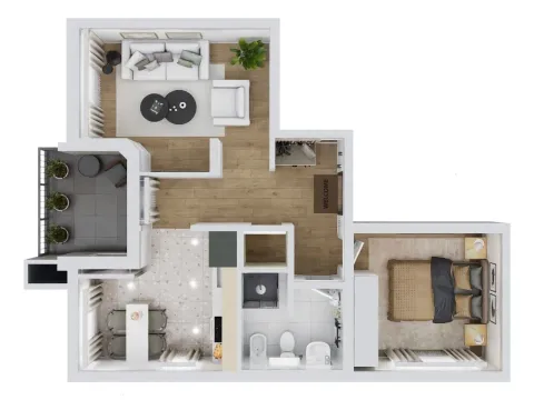 Prodaja, jednosoban stan, 53m², Ulcinj, Crna Gora - image 17