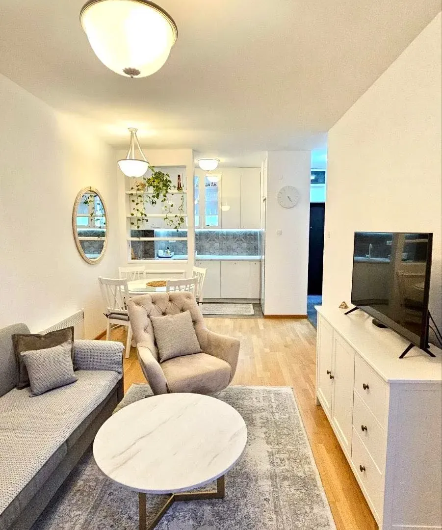 Rent, one bedroom apartment, 45m², Pobrežje, Podgorica