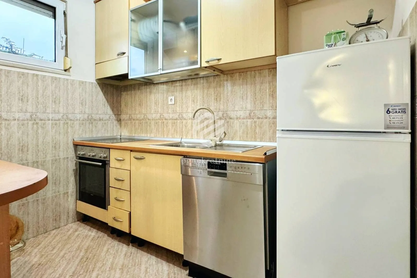 Izdavanje, jednosoban stan, 55m², Preko Morače, Podgorica