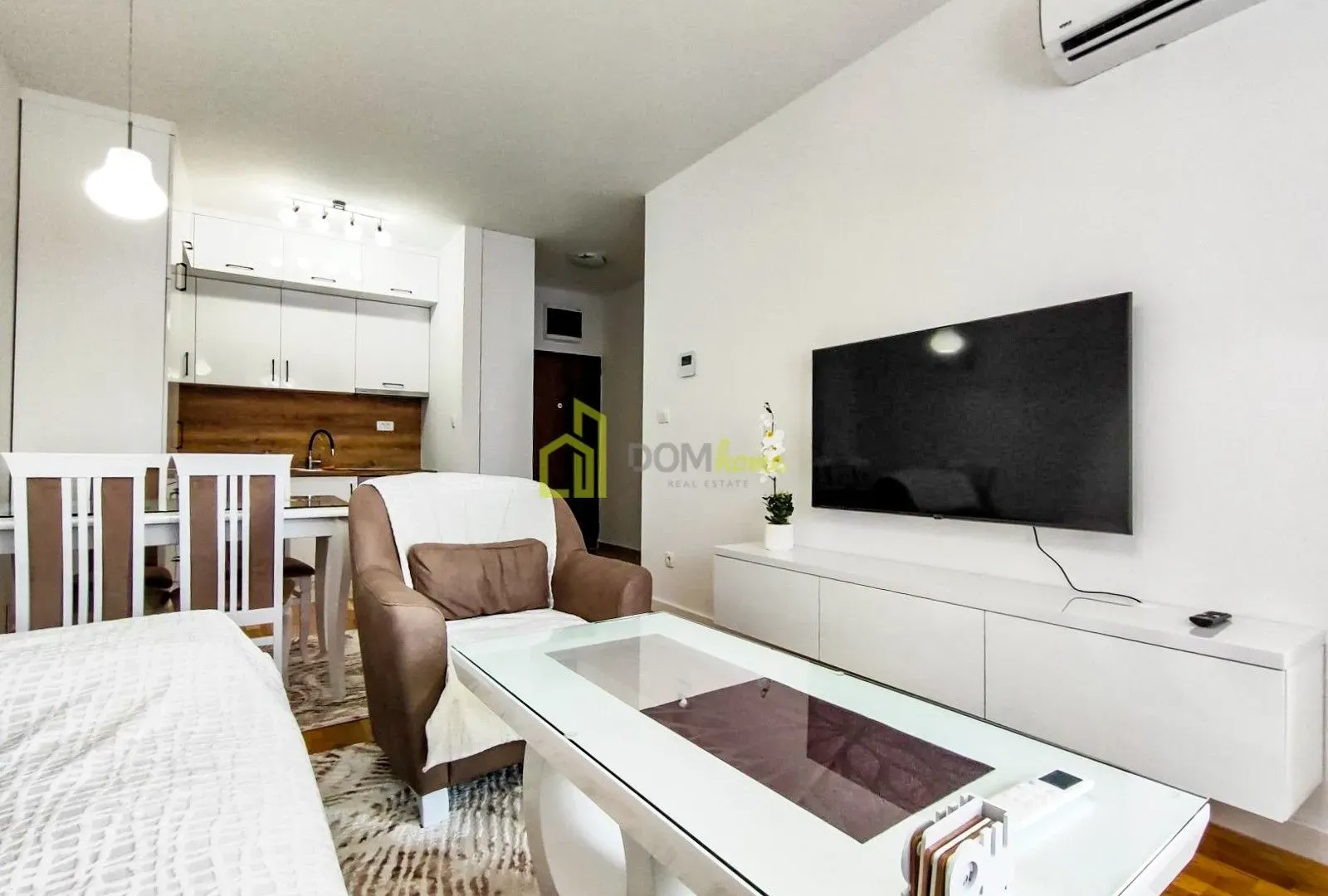 Izdavanje, jednosoban stan, 43m², Zabjelo, Podgorica