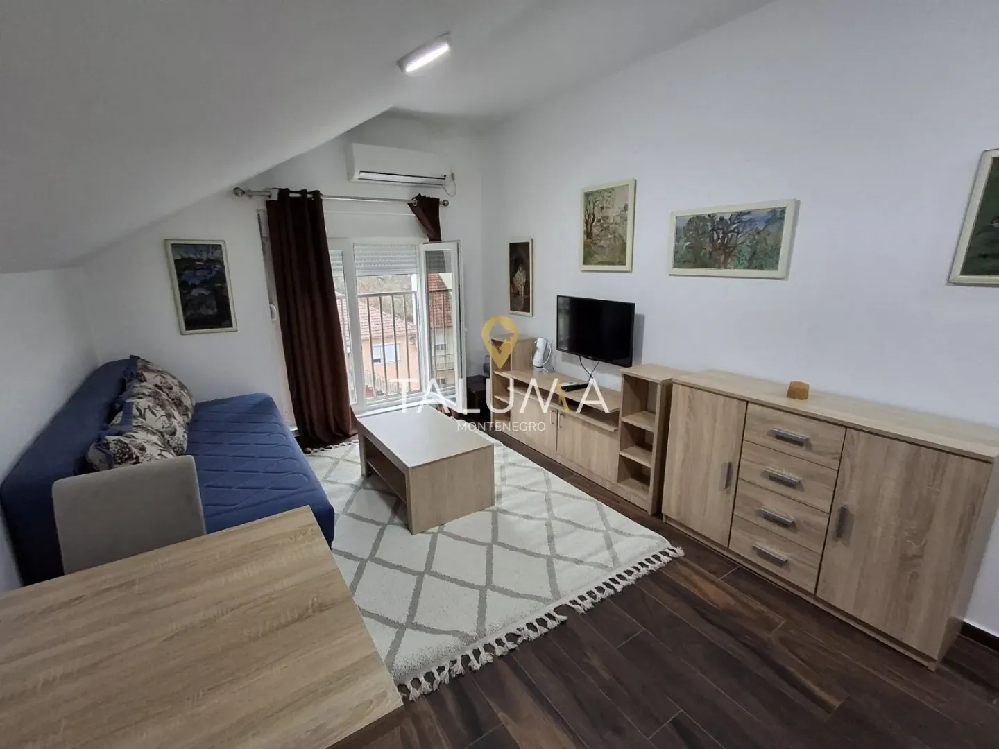 Rent, studio apartment, 25m², Dalmatinska ulica, Podgorica