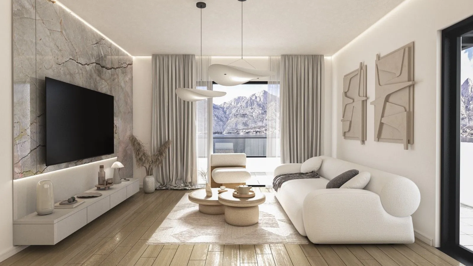 Sale, three bedroom apartment, 106m², Muo, Kotor