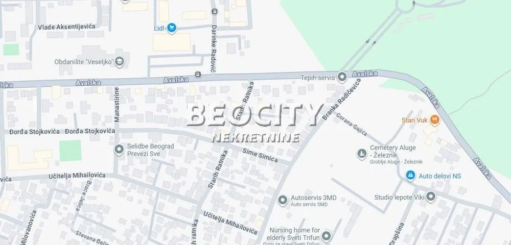 Prodaja, plac, 6m², Železnik, Beograd