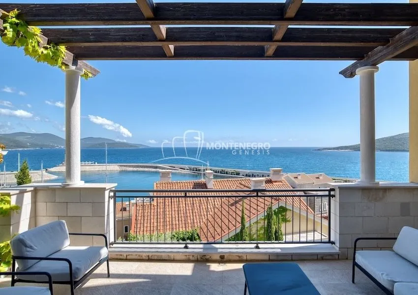 Prodaja, jednosoban stan, 55m², Luštica Bay, Tivat