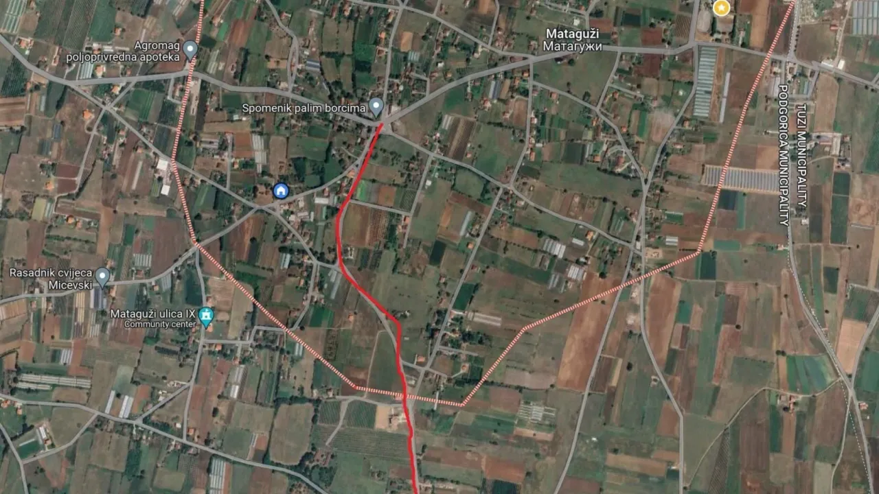 Sale, land lot, 3300m², Podgorica, Crna Gora